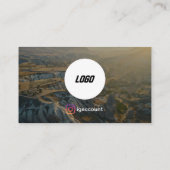 Reisbureau Bezoek Visitekaartje (Achterkant)