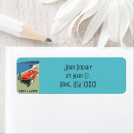  reisbureau Cote d'Azur Etiket