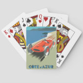 reisbureau Cote d'Azur Pokerkaarten (Achterkant)