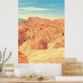 reisbureau Doodvallei Poster (Keuken)