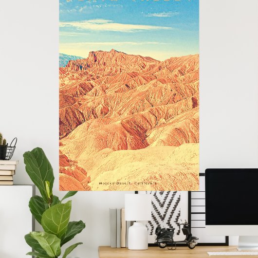  reisbureau Doodvallei Poster (Thuiskantoor)