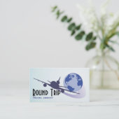 Reisbureau, gemachtigde, Visitekaartje (Staand voorkant)