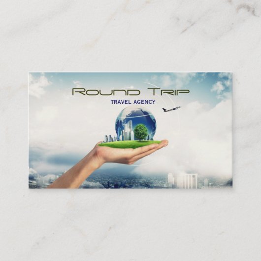 Reisbureau, gemachtigde, Visitekaartje (Voorkant)