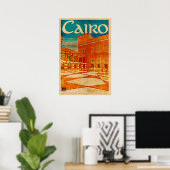  reisbureau in Caïro Poster (Thuiskantoor)