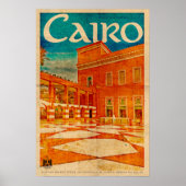  reisbureau in Caïro Poster (Voorkant)