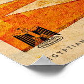  reisbureau in Caïro Poster (Hoek)