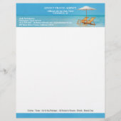 reisbureau Letterhead Persoonlijk Briefhoofd (Voorkant)