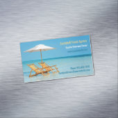 Reisbureau Magnetisch Visitekaartje (Voorbeeld)