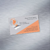 Reisbureau Magnetisch Visitekaartje (Voorbeeld)