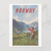reisbureau Noorwegen Briefkaart (Voorkant)