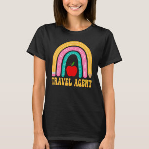 Reisbureau Regenboog Potlood Terug naar school Waa T-shirt