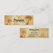 Reisbureau Skinny Visitekaartjes (Voorkant / Achterkant)