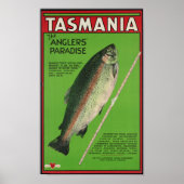 reisbureau Tasmania Poster (Voorkant)
