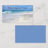 Reisbureau Visitekaartje (Voorkant / Achterkant)