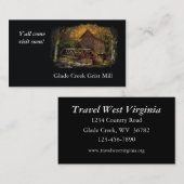 Reisbureau Visitekaartje (Voorkant / Achterkant)