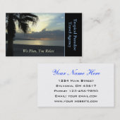 Reisbureau Visitekaartje (Voorkant / Achterkant)