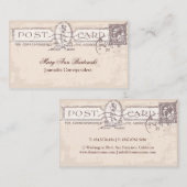 Reisbureau Visitekaartje (Voorkant / Achterkant)