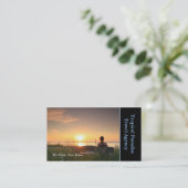 Reisbureau Visitekaartje (Staand voorkant)