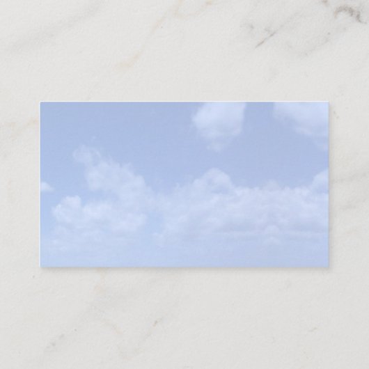 Reisbureau Visitekaartje (Achterkant)