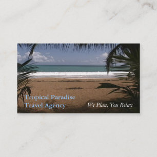 Reisbureau Visitekaartje