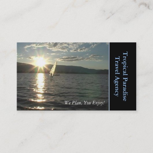 Reisbureau Visitekaartje (Voorkant)