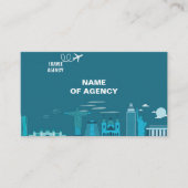 Reisbureau Visitekaartje (Voorkant)