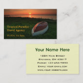 Reisbureau Visitekaartje (Voorkant / Achterkant)