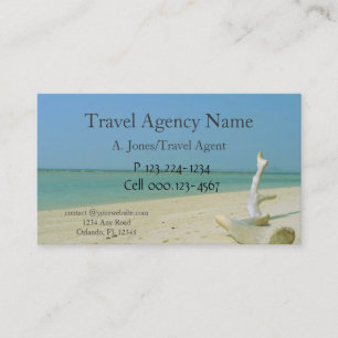 Reisbureau Visitekaartje