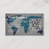 Reisbureau Visitekaartje (Voorkant)