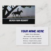 Reisbureau Visitekaartje (Voorkant / Achterkant)