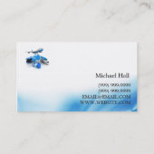 Reisbureau, Visitekaartje agent (Achterkant)