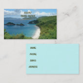 Reisbureau Visitekaartje! Visitekaartje (Voorkant / Achterkant)