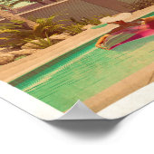  reisbureau voor handpalmen poster (Hoek)