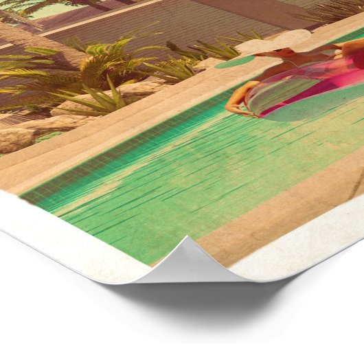 reisbureau voor handpalmen poster (Hoek)