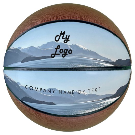 Reisbureaureizen toerisme foto bedrijfslogo basketbal (Voorkant)