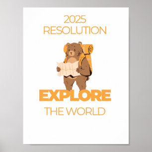 Reiscitaat Ontdek het Poster van de wereld