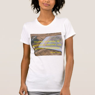 Reiscitaat van Mark Twain T-shirt