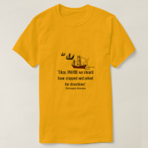 Reisdag 62 van Columbus - een MisterP-Shirt