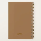 "Reisdagboek" spiraal notebook Notitieboek (Achterkant)