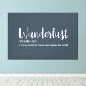 Reisdrang definitie wit grijs blauw kleur canvas afdruk (Insitu (Houten vloer))