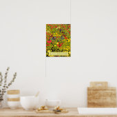 Reisdruk van het Floriade Canberra bloemfestival Poster (Keuken)