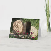Reisen zoals hij zei - Lege tombe van Jesus Note C Kaart (Voorkant)