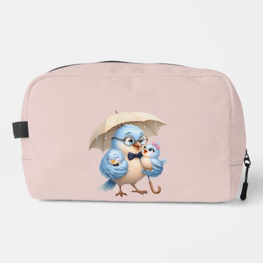Reisetas Vader Vogel Toilettasje (Voorkant)