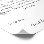 Reisfonds Aanvraag QR Code Honeymoon Fund Poster (Hoek)