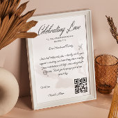 Reisfonds Aanvraag QR Code Honeymoon Fund Poster