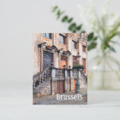 Reisfoto Brussel België Briefkaart (Staand voorkant)