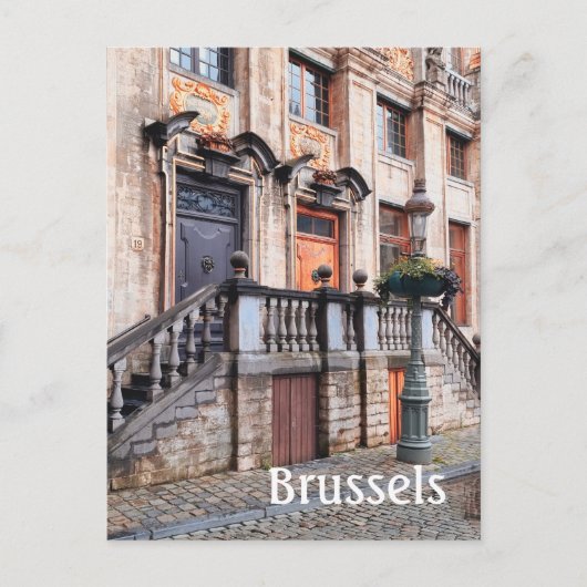 Reisfoto Brussel België Briefkaart (Voorkant)
