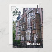 Reisfoto Brussel België Briefkaart (Voorkant / Achterkant)