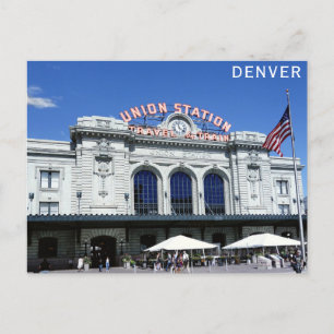 Reisfoto Denver Colorado Union Station Briefkaart