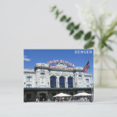 Reisfoto Denver Colorado Union Station Briefkaart (Staand voorkant)